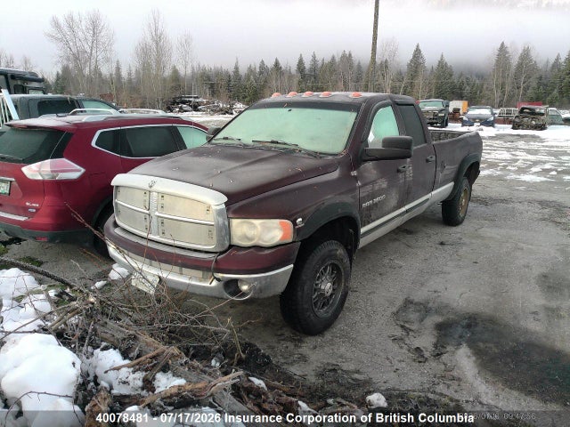 Продаж на аукціоні авто 2005 Dodge Ram 3500 St/slt, vin: 3D7LS38C05G853594, номер лоту: 40078481