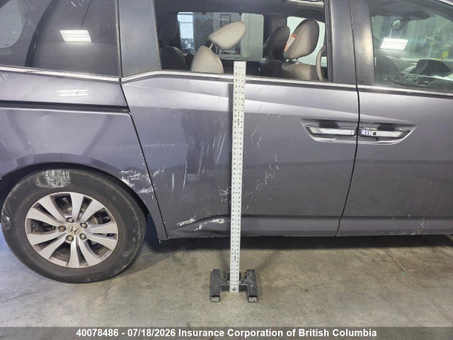 Продажа на аукционе авто 2016 Honda Odyssey Ex-l, vin: 5FNRL5H64GB500243, номер лота: 40078486
