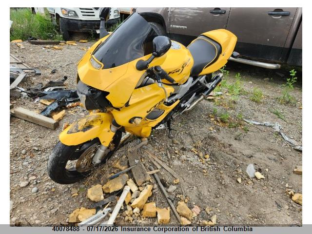 40078488 :رقم المزاد ، JH2SC3626WM000426 vin ، 1998 Honda Vtr1000 F/canada مزاد بيع