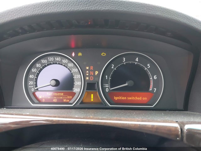 2006 Bmw 750li მანქანა იყიდება აუქციონზე, vin: WBAHN83576DT31604, აუქციონის ნომერი: 40078490