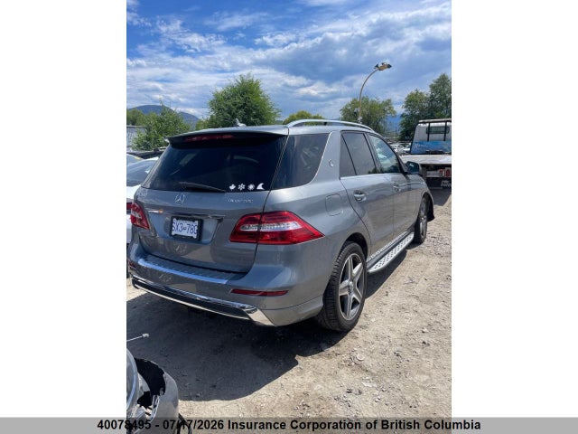 Mercedes-Benz Ml 350 Bluetec 2014 4JGDA2EB6EA322532 Image 4