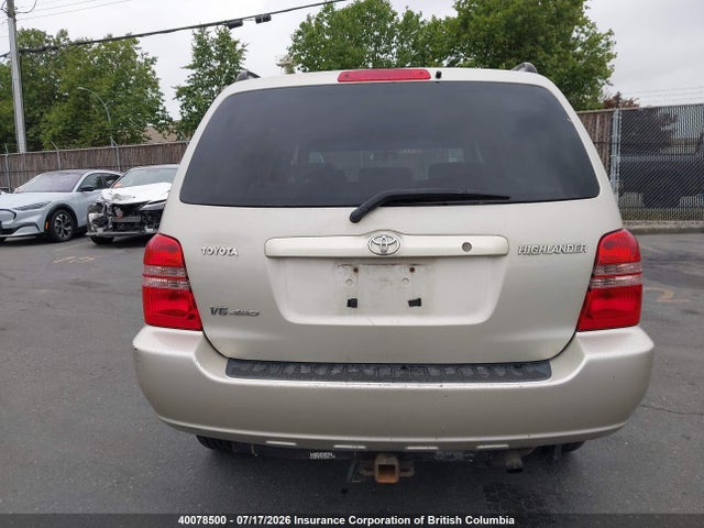 Продаж на аукціоні авто 2002 Toyota Highlander Limited, vin: JTEHF21A220056914, номер лоту: 40078500