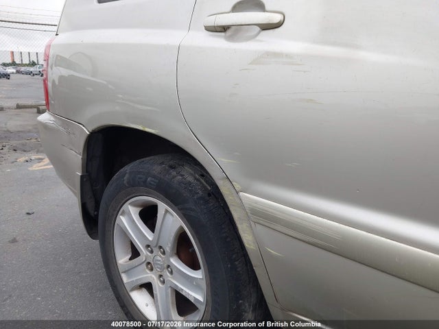 Продаж на аукціоні авто 2002 Toyota Highlander Limited, vin: JTEHF21A220056914, номер лоту: 40078500