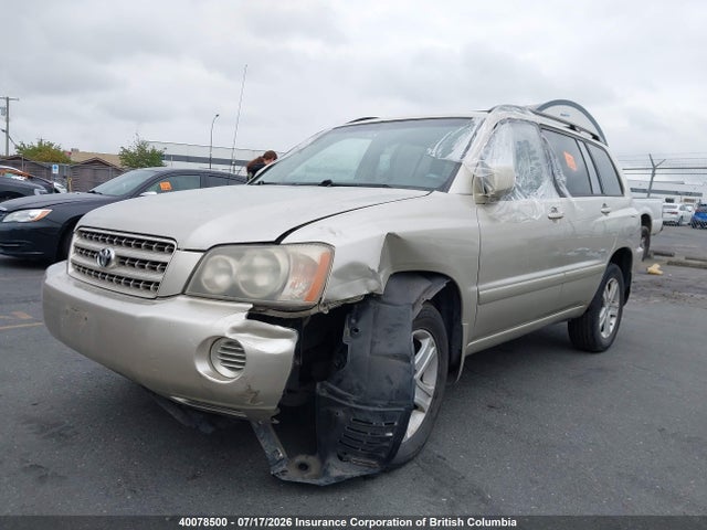 Продаж на аукціоні авто 2002 Toyota Highlander Limited, vin: JTEHF21A220056914, номер лоту: 40078500
