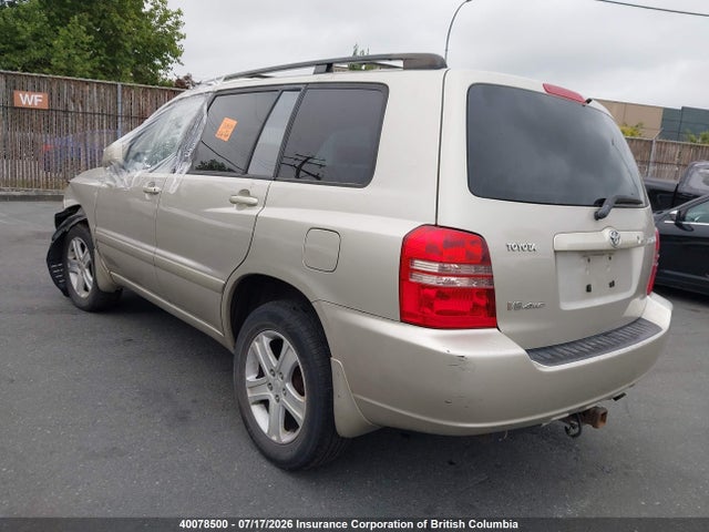 Продаж на аукціоні авто 2002 Toyota Highlander Limited, vin: JTEHF21A220056914, номер лоту: 40078500