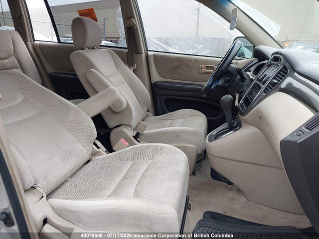 Продаж на аукціоні авто 2002 Toyota Highlander Limited, vin: JTEHF21A220056914, номер лоту: 40078500