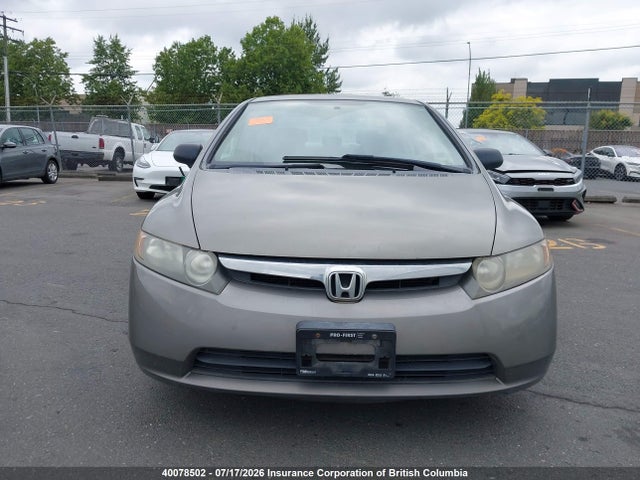 40078502 :رقم المزاد ، 2HGFA16317H029240 vin ، 2007 Honda Civic مزاد بيع