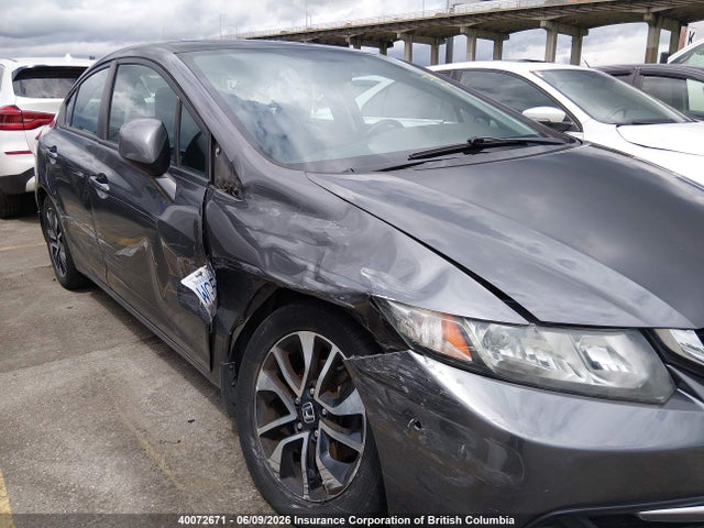 Продаж на аукціоні авто 2013 Honda Civic Lx, vin: 2HGFB2F57DH008859, номер лоту: 40072671