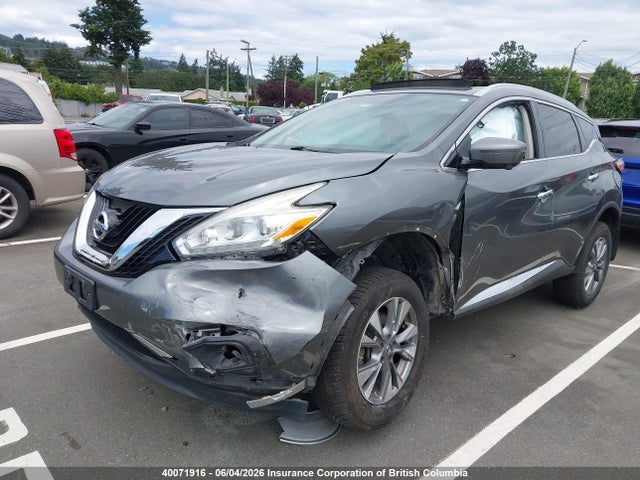 5N1AZ2MH2GN136242 Nissan Murano S/sl/sv/platinum