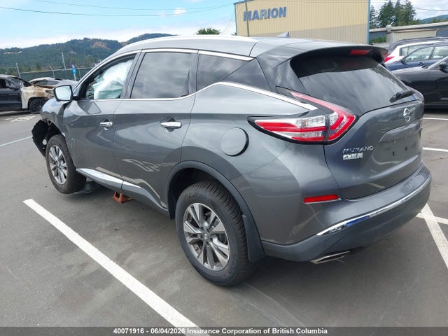 5N1AZ2MH2GN136242 Nissan Murano S/sl/sv/platinum