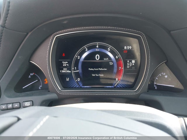Aukcja sprzedaży 2018 Lexus Ls 500 L, vin: JTHC5LFF1J5001124, numer aukcji: 40078506