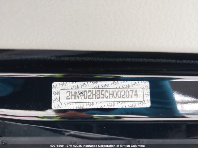 Aukcja sprzedaży 2012 Acura Mdx, vin: 2HNYD2H85CH002074, numer aukcji: 40078509