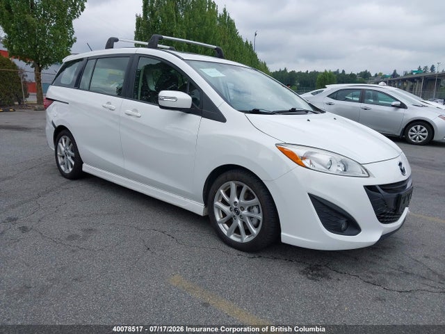 2016 Mazda 5 Grand Touring მანქანა იყიდება აუქციონზე, vin: JM1CW2DL7G0191812, აუქციონის ნომერი: 40078517