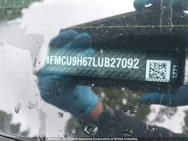 Ford ESCAPE SEL 2020 1FMCU9H67LUB27092 Image 20