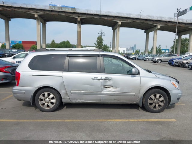 40078526 :رقم المزاد ، KNDMC233876043230 vin ، 2007 Hyundai Entourage Gls/se/limited مزاد بيع