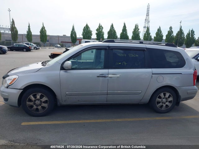 40078526 :رقم المزاد ، KNDMC233876043230 vin ، 2007 Hyundai Entourage Gls/se/limited مزاد بيع
