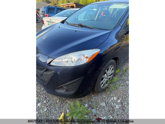 40078543 :رقم المزاد ، JM1CW2CL4C0123933 vin ، 2012 Mazda 5 Mazda Gs مزاد بيع