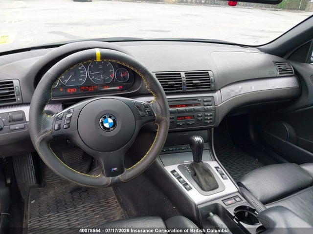2005 Bmw 330ci მანქანა იყიდება აუქციონზე, vin: WBABW53495PL50287, აუქციონის ნომერი: 40078554