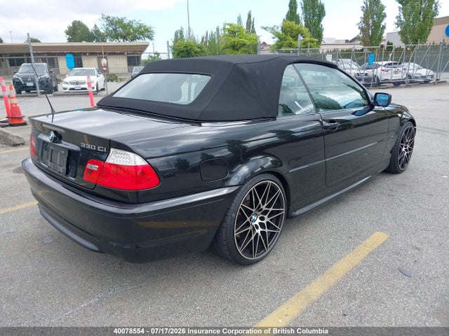 2005 Bmw 330ci მანქანა იყიდება აუქციონზე, vin: WBABW53495PL50287, აუქციონის ნომერი: 40078554