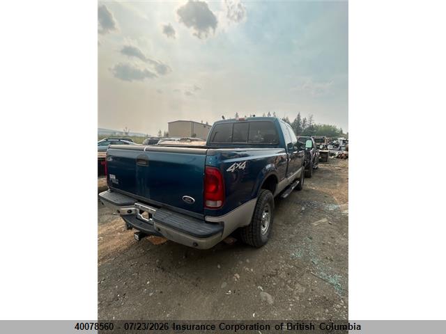 40078560 :رقم المزاد ، 1FTSX31L12EB40496 vin ، 2002 Ford F350 مزاد بيع