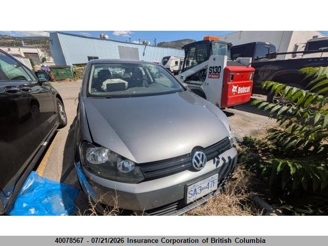 Aukcja sprzedaży 2013 Volkswagen Golf, vin: WVWBA7AJ7DW118376, numer aukcji: 40078567