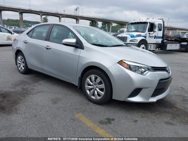 2016 Toyota Corolla L/le/le Pls/prm/s/s Pls მანქანა იყიდება აუქციონზე, vin: 2T1BURHE2GC677875, აუქციონის ნომერი: 40078575