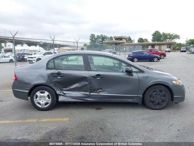 40078585 :رقم المزاد ، 2HGFA16439H100479 vin ، 2009 Honda Civic مزاد بيع
