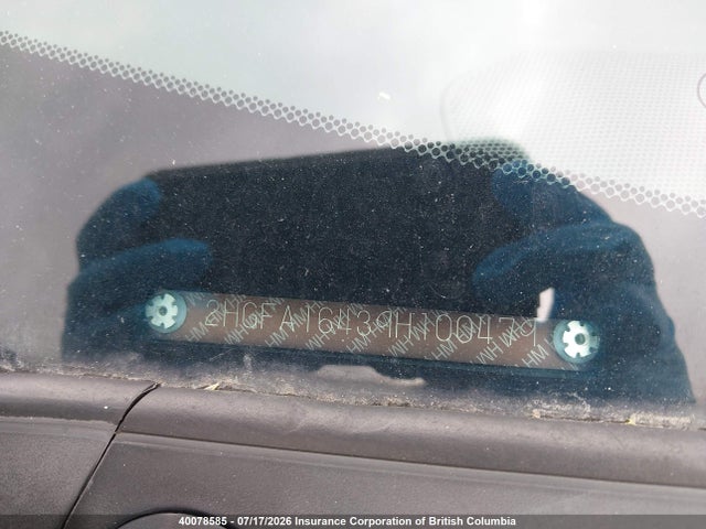 40078585 :رقم المزاد ، 2HGFA16439H100479 vin ، 2009 Honda Civic مزاد بيع