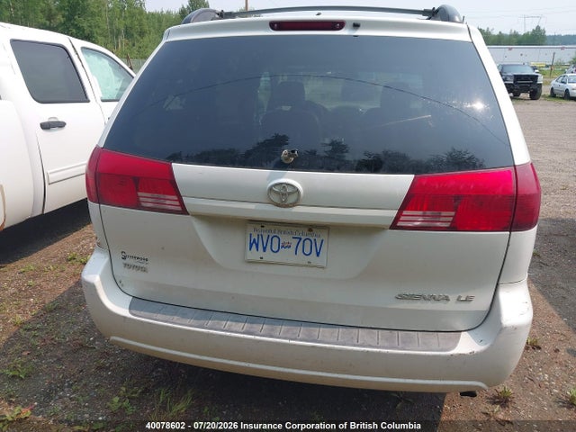Продажа на аукционе авто 2004 Toyota Sienna Ce/le, vin: 5TDZA23CX4S210470, номер лота: 40078602