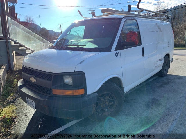 2008 Chevrolet Express G1500 მანქანა იყიდება აუქციონზე, vin: 1GCFH154X81209403, აუქციონის ნომერი: 40078603
