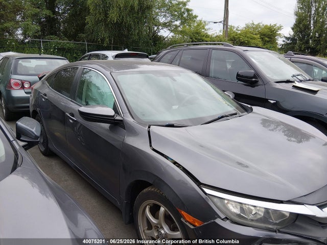 40075201 :رقم المزاد ، 2HGFC2F51GH028252 vin ، 2016 Honda Civic Lx مزاد بيع
