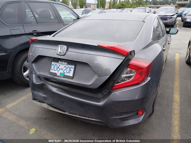 40075201 :رقم المزاد ، 2HGFC2F51GH028252 vin ، 2016 Honda Civic Lx مزاد بيع