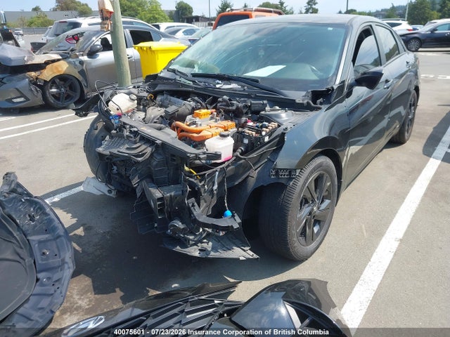 Hyundai Elantra Blue 2021 KMHLM4AJ3MU006854 Image 2