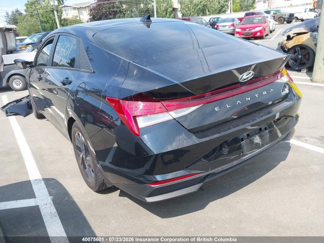 Hyundai Elantra Blue 2021 KMHLM4AJ3MU006854 Image 3