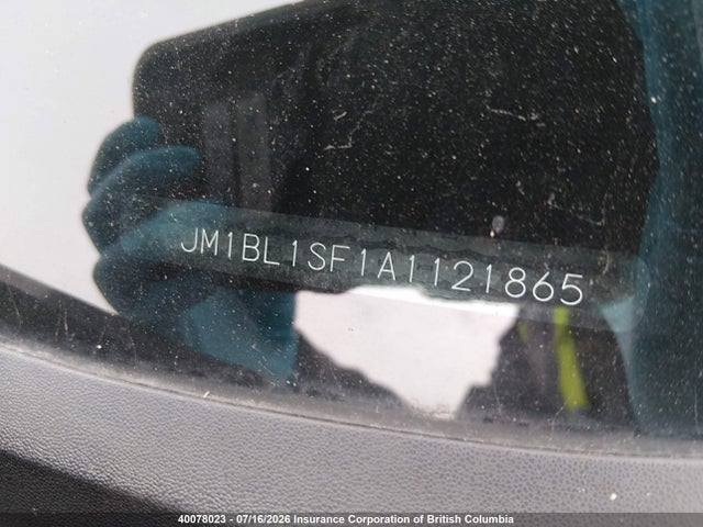 Aukcja sprzedaży 2010 Mazda 3 I, vin: JM1BL1SF1A1121865, numer aukcji: 40078023