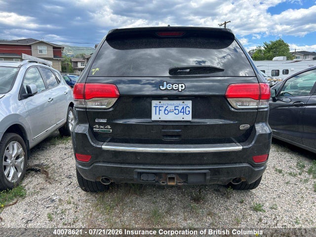 40078621 :رقم المزاد ، 1C4RJFCM3EC414790 vin ، 2014 Jeep Grand Cherokee Overland مزاد بيع