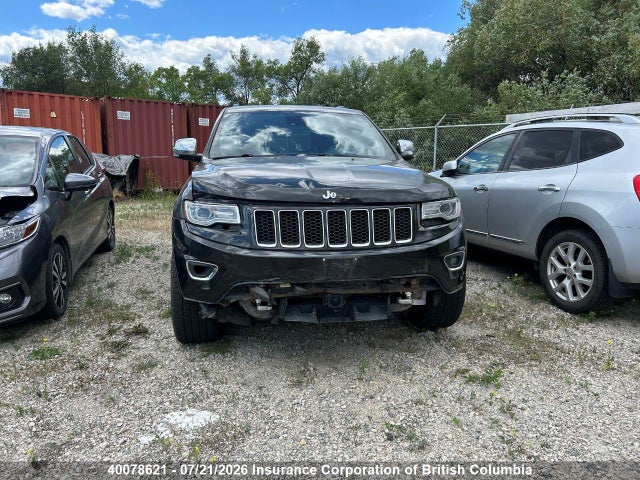 40078621 :رقم المزاد ، 1C4RJFCM3EC414790 vin ، 2014 Jeep Grand Cherokee Overland مزاد بيع