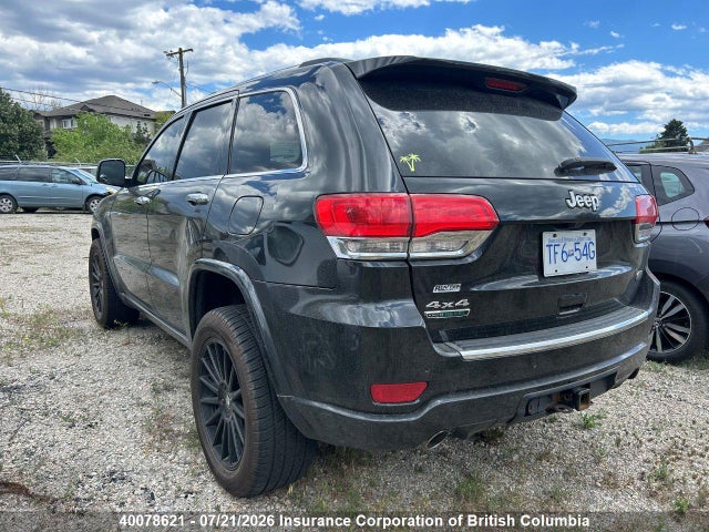 40078621 :رقم المزاد ، 1C4RJFCM3EC414790 vin ، 2014 Jeep Grand Cherokee Overland مزاد بيع