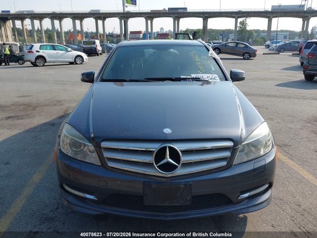 2011 Mercedes-benz C 300 4matic მანქანა იყიდება აუქციონზე, vin: WDDGF8BB6BF528268, აუქციონის ნომერი: 40078623