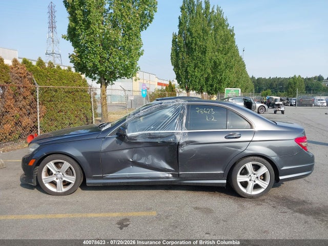 40078623 :رقم المزاد ، WDDGF8BB6BF528268 vin ، 2011 Mercedes-benz C 300 4matic مزاد بيع