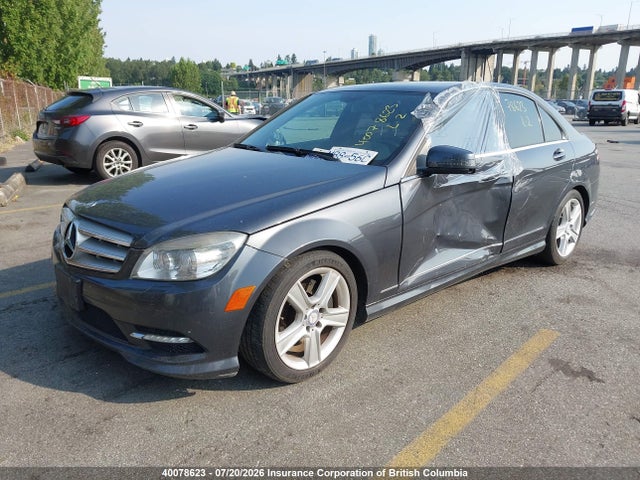 2011 Mercedes-benz C 300 4matic მანქანა იყიდება აუქციონზე, vin: WDDGF8BB6BF528268, აუქციონის ნომერი: 40078623