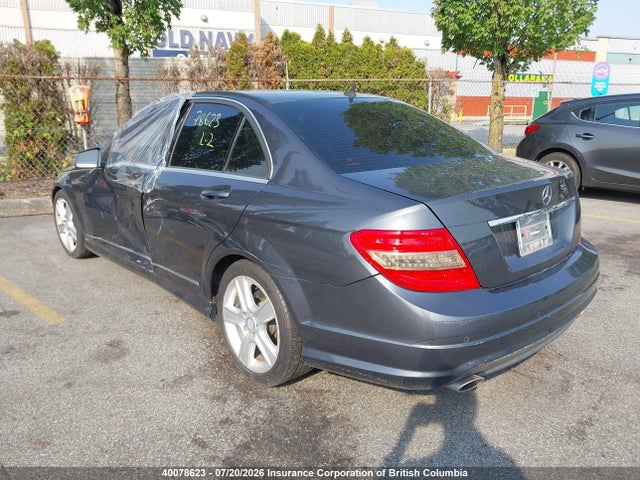 2011 Mercedes-benz C 300 4matic მანქანა იყიდება აუქციონზე, vin: WDDGF8BB6BF528268, აუქციონის ნომერი: 40078623