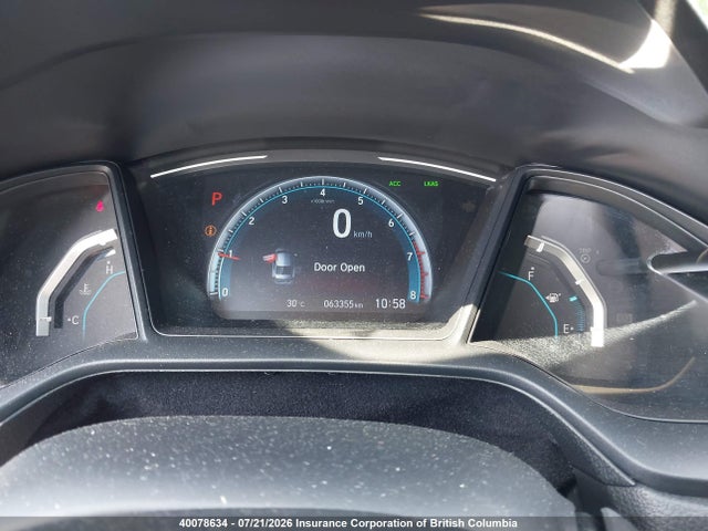 Aukcja sprzedaży 2019 Honda Civic, vin: 2HGFC2F52KH040001, numer aukcji: 40078634