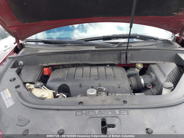 40061724 :رقم المزاد ، 1GNLVFED0AJ258602 vin ، 2010 Chevrolet Traverse Lt مزاد بيع