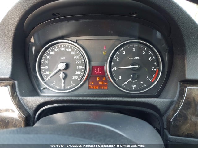 2008 Bmw 335xi მანქანა იყიდება აუქციონზე, vin: WBAWC73538E066586, აუქციონის ნომერი: 40078640