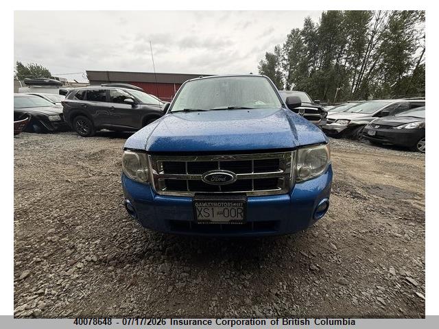 40078648 :رقم المزاد ، 1FMCU0D72BKA58199 vin ، 2011 Ford Escape Xlt مزاد بيع