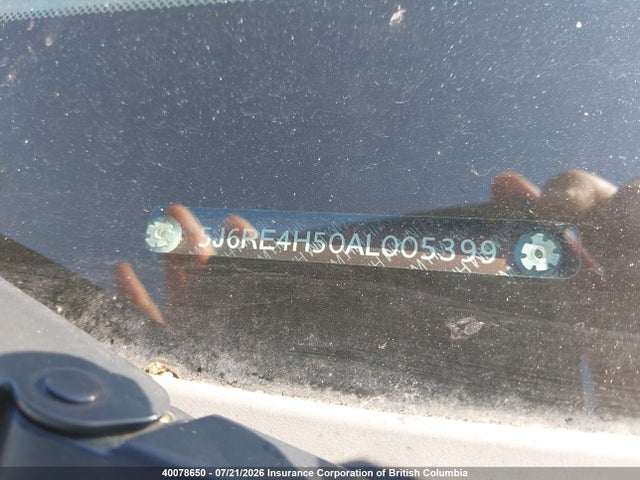 Продажа на аукционе авто 2010 Honda Cr-v, vin: 5J6RE4H50AL005399, номер лота: 40078650