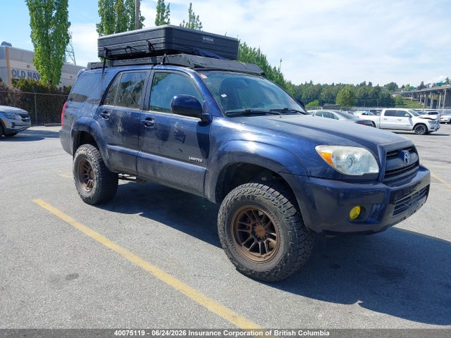 2008 Toyota 4runner Limited მანქანა იყიდება აუქციონზე, vin: JTEBU17R580129950, აუქციონის ნომერი: 40075119