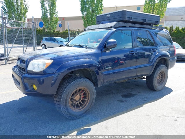 40075119 :رقم المزاد ، JTEBU17R580129950 vin ، 2008 Toyota 4runner Limited مزاد بيع