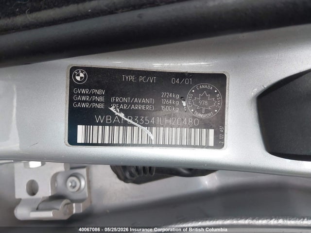 Aukcja sprzedaży 2001 Bmw X5 4.4i, vin: WBAFB33541LH20480, numer aukcji: 40067086